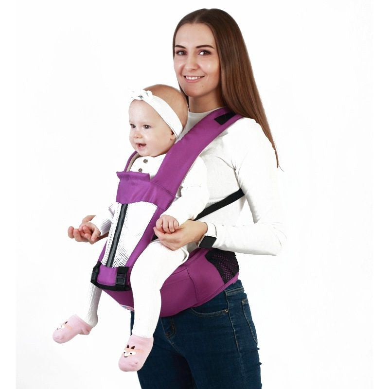 Lleva a tu bebé contigo con total seguridad y comodidad – Canguro ergonómico 3 en 1