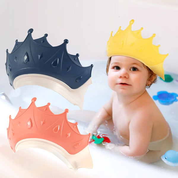 👑 Convierte el baño en juego con este gorro antillanto para bebé
