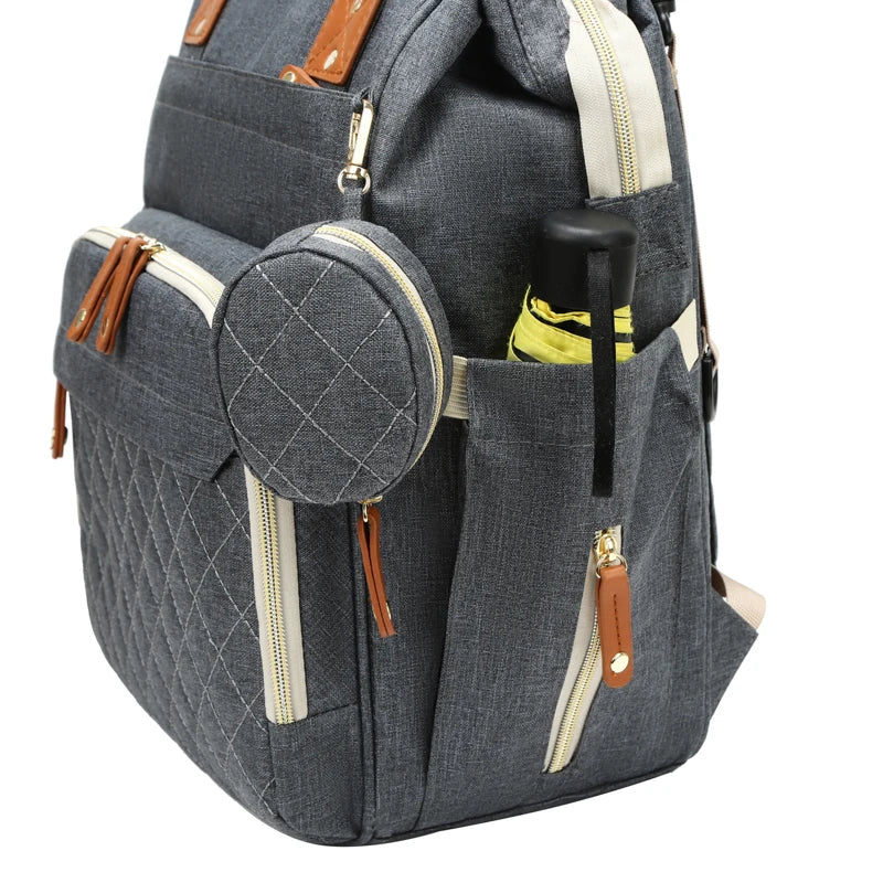 Pañalera Premium 3 en 1 – ¡Comodidad y estilo para papás modernos!