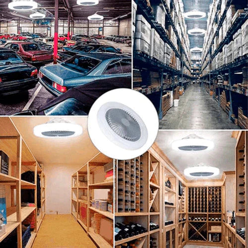 Ventilador y Iluminación 2 en 1 con Control Remoto | Ofertas en kits: 2, 3 y 4 unidades