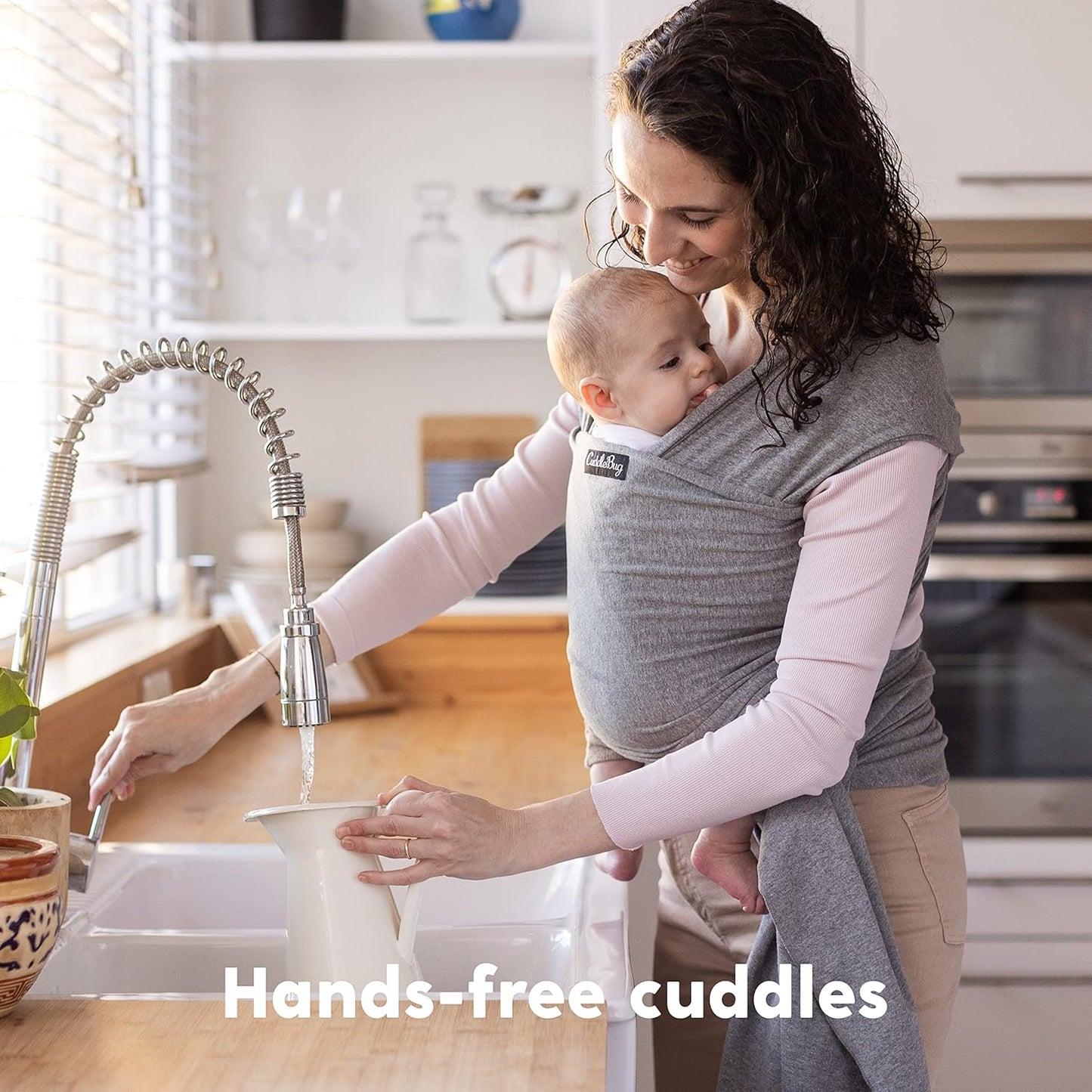 👶 Fular Canguro Bebé – Amor, Comodidad y Manos Libres