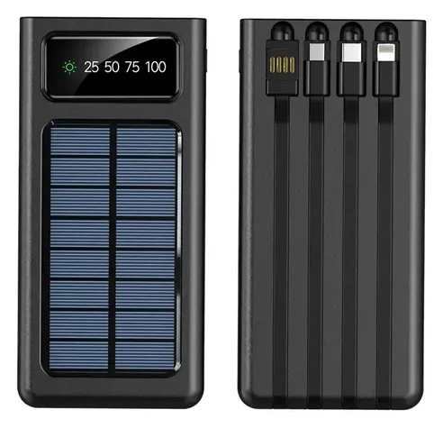 🛡️ Kit de Emergencia Solar 20.000 mAh — Que Nunca te Falten Energía, Luz y Comunicación