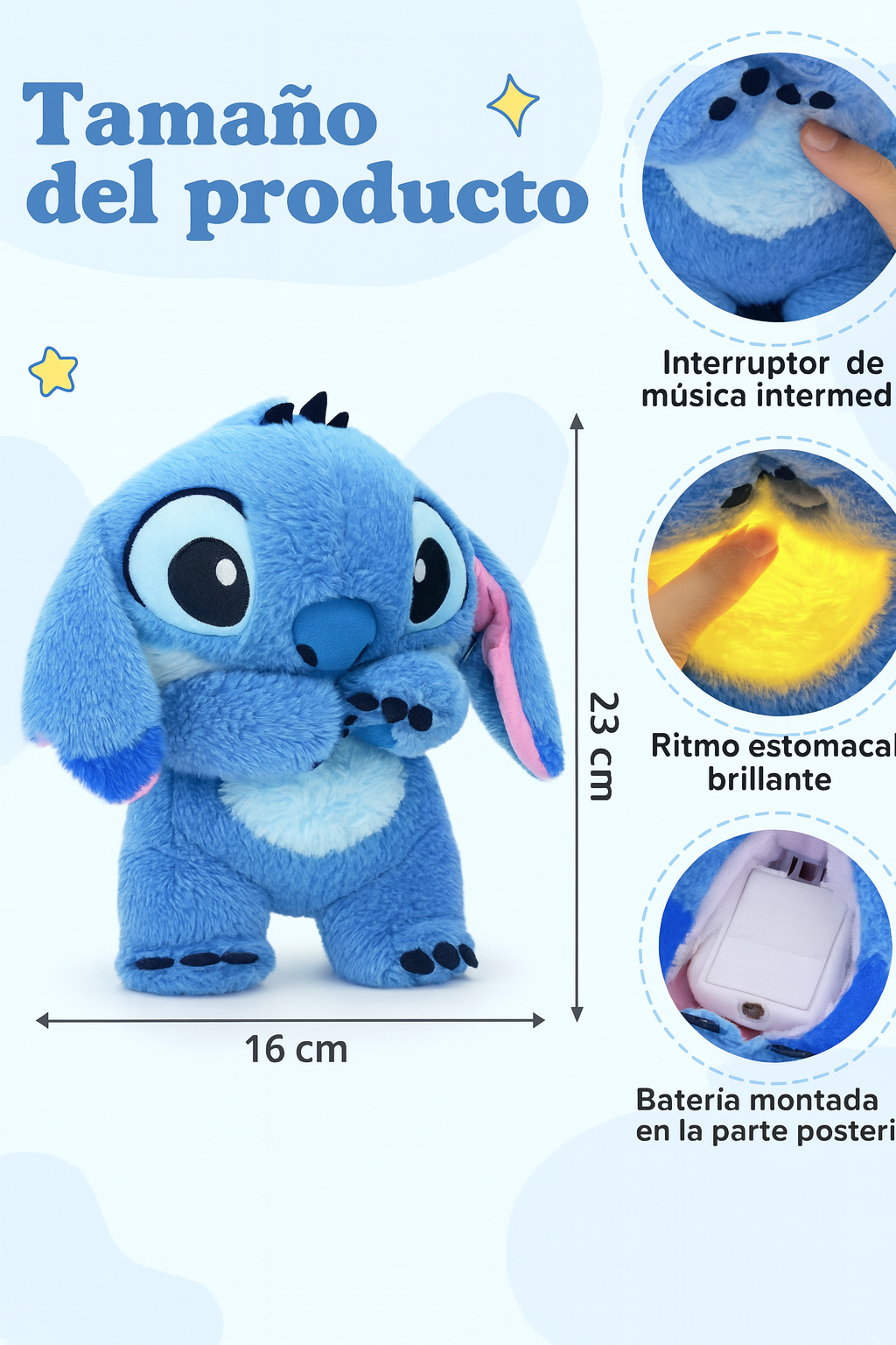 Peluche Stich Anti Estres