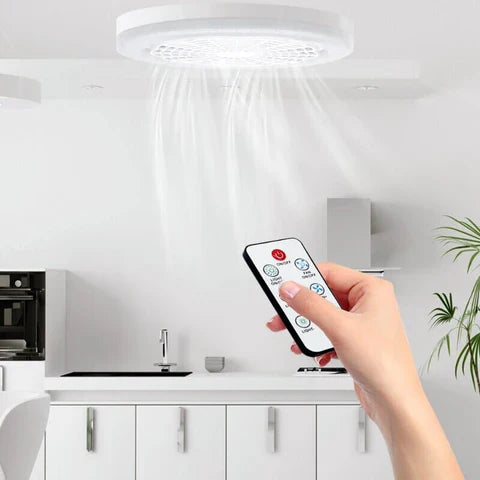Ventilador y Iluminación 2 en 1 con Control Remoto | Ofertas en kits: 2, 3 y 4 unidades