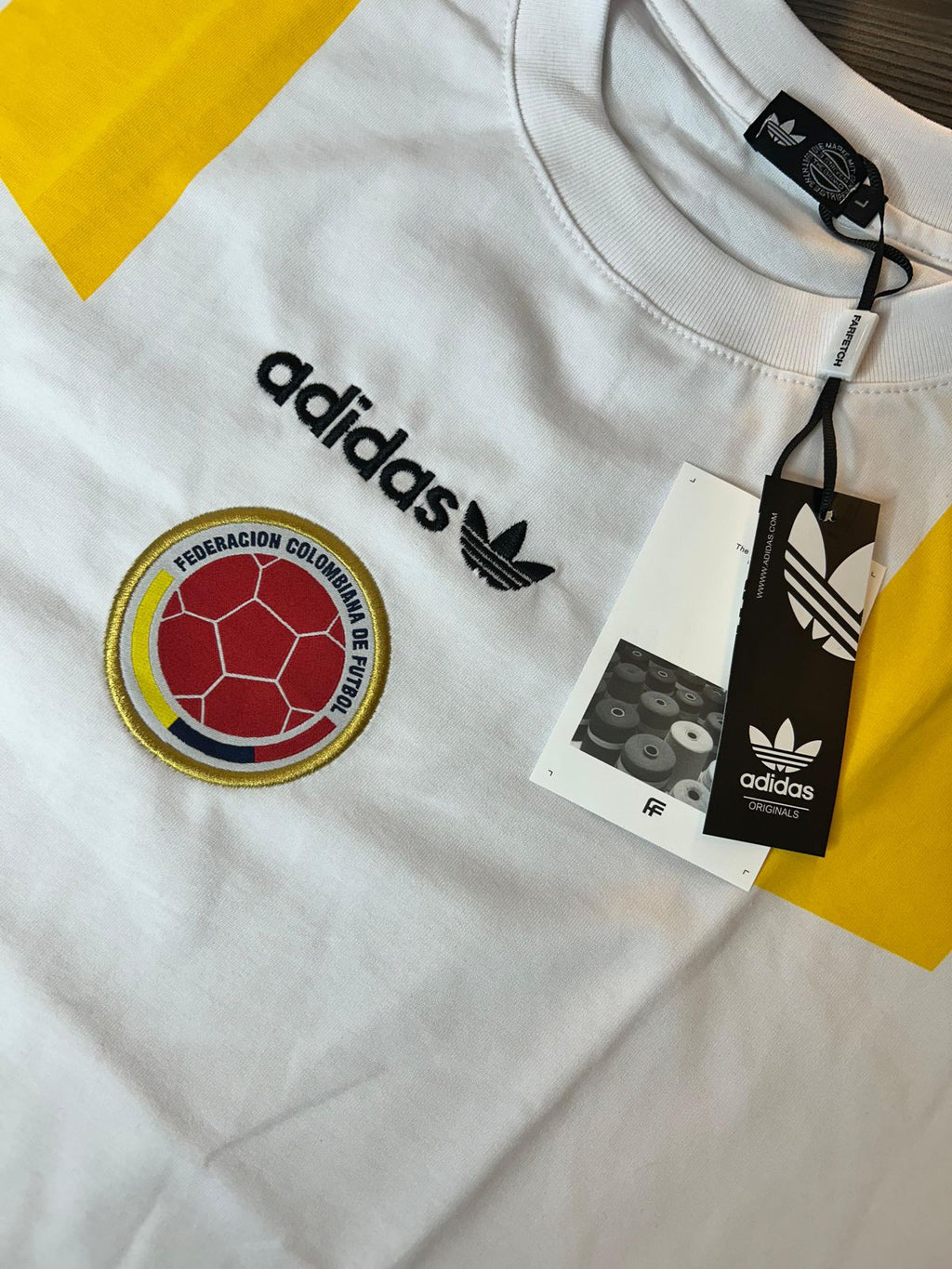 [50% OFF] Camiseta Colombia Blanca Premium 2026 💛💙❤️