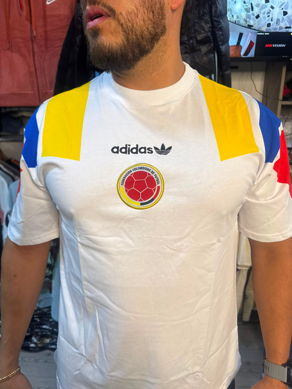 [50% OFF] Camiseta Colombia Blanca Premium 2026 💛💙❤️