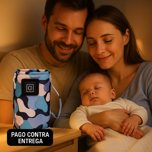 🔥 Mantén la leche de tu bebé siempre caliente – Calentador portátil de teteros