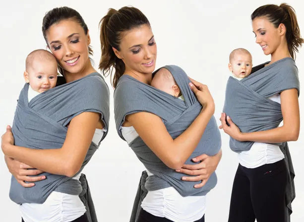 👩‍👧 Kit Mamá Moderna – Pañalera + Fular Cargador Gris + Set de Comida 👉 Elige aquí abajo el color de tu pañalera y de tu set de comida (el fular siempre es gris)